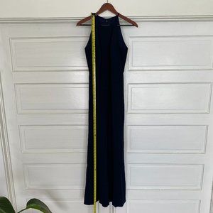 Dessy Navy Floorlength Gown, Size 4